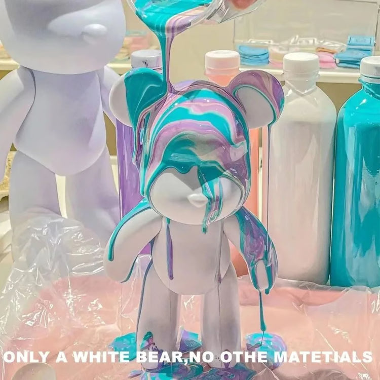 DIY Fluid Bear Graffiti Sculpture Art Kit