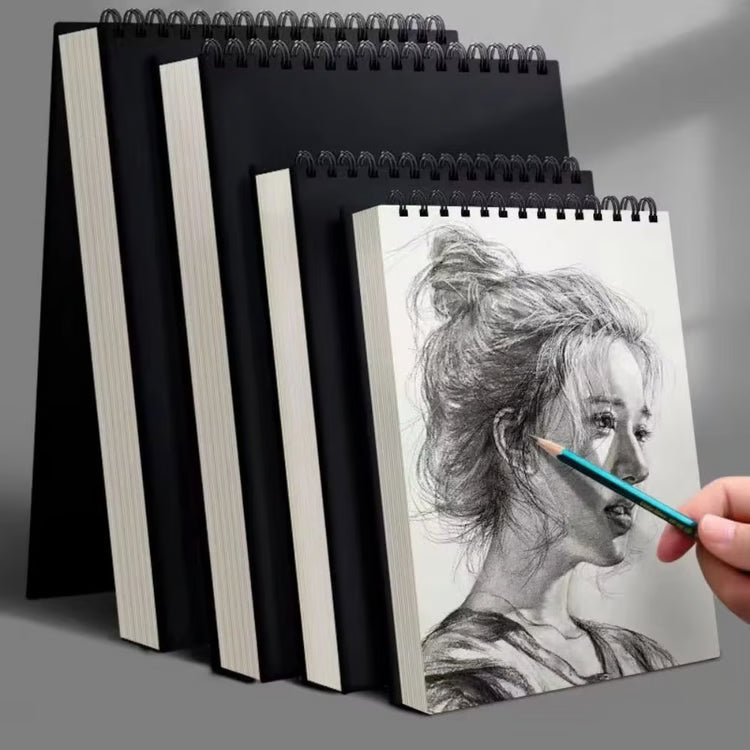 30-Sheet Spiral Sketchbook – Thick Acid-Free Drawing Paper