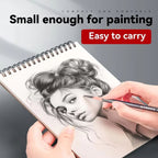30-Sheet Spiral Sketchbook – Thick Acid-Free Drawing Paper