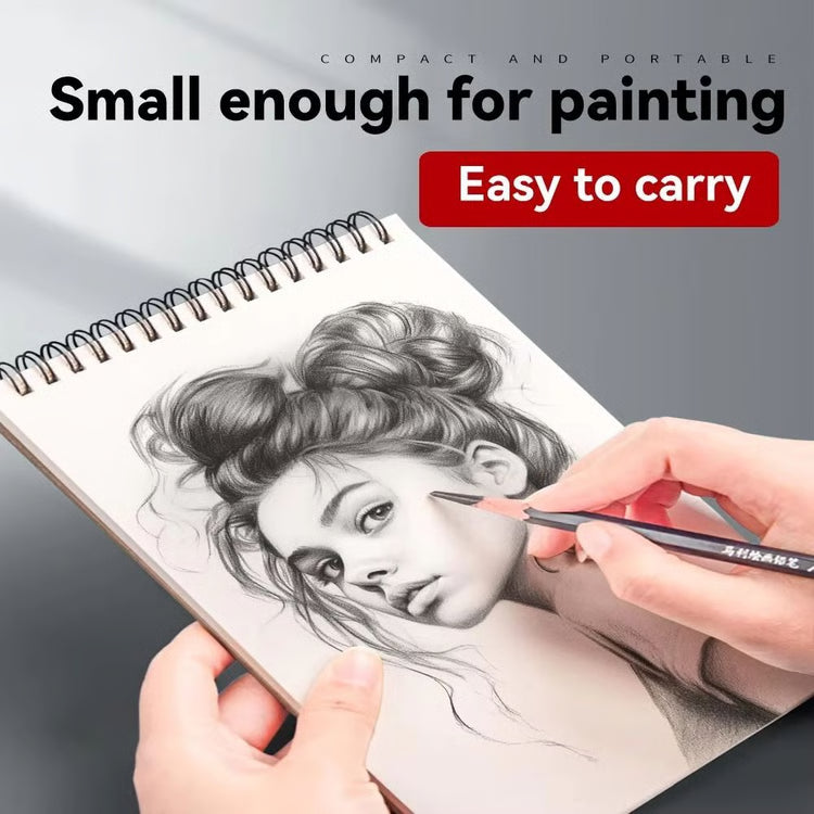 30-Sheet Spiral Sketchbook – Thick Acid-Free Drawing Paper