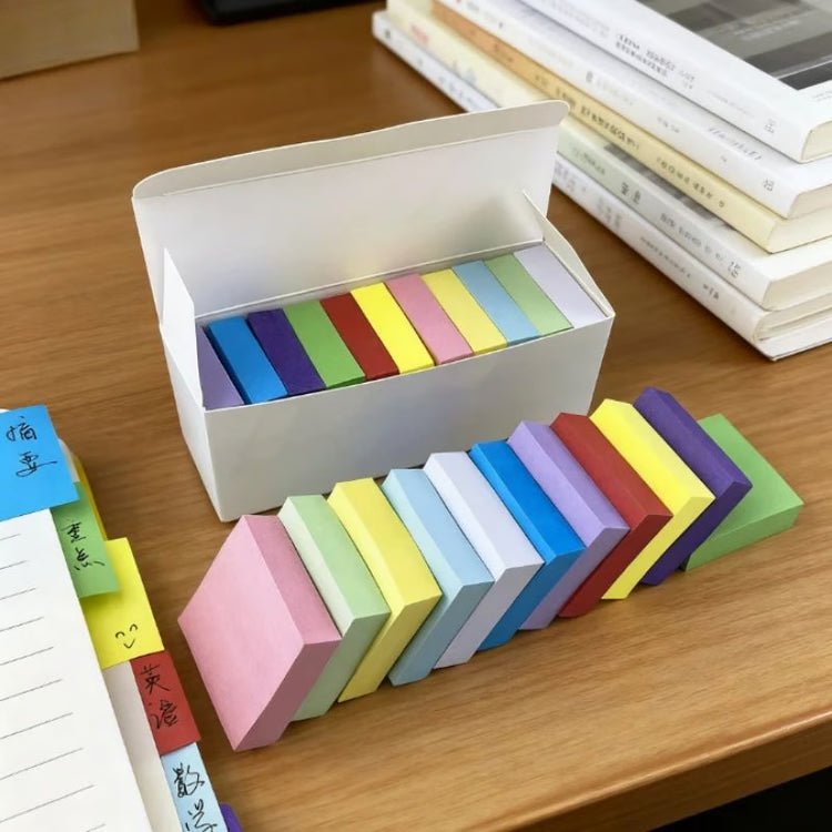 11-Piece Fluorescent Sticky Notes & Memo Pads Set