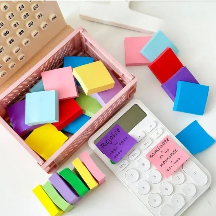 11-Piece Fluorescent Sticky Notes & Memo Pads Set