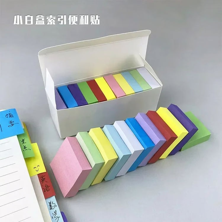 11-Piece Fluorescent Sticky Notes & Memo Pads Set