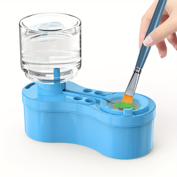 Painting Supplies Set with Brush Holder & Mixing Palette