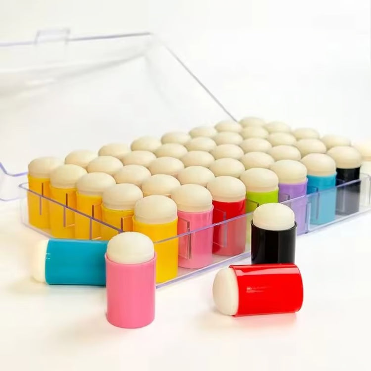 Painting Sponge Daubers with Ergonomic Gourd Handles – 10-Piece Set