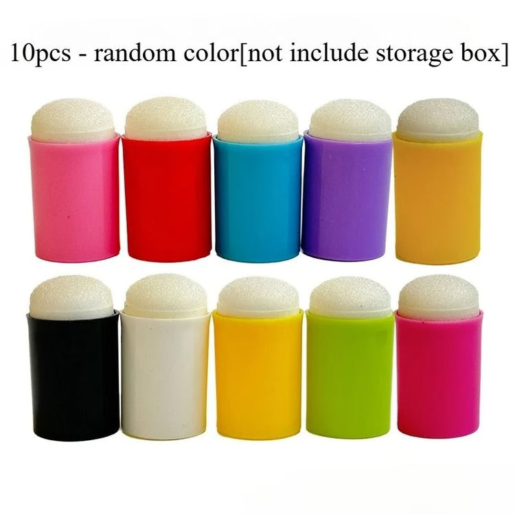 Painting Sponge Daubers with Ergonomic Gourd Handles – 10-Piece Set