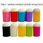 Painting Sponge Daubers with Ergonomic Gourd Handles – 10-Piece Set