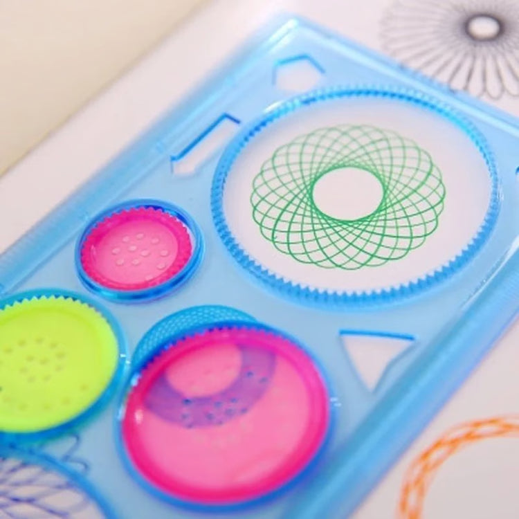 Multifunctional Geometry Ruler & Drawing Template