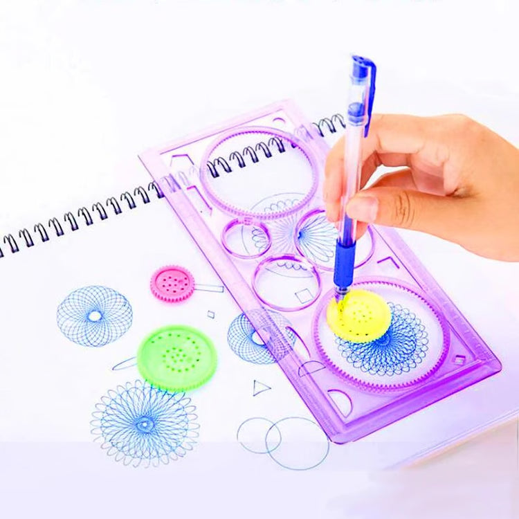 Multifunctional Geometry Ruler & Drawing Template