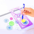 Multifunctional Geometry Ruler & Drawing Template