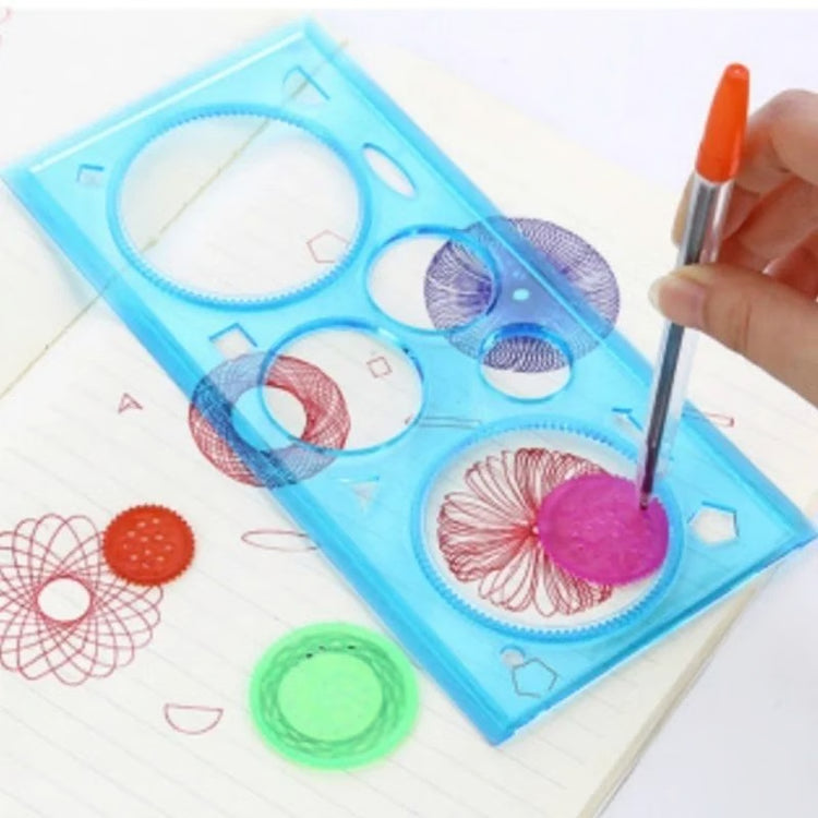 Multifunctional Geometry Ruler & Drawing Template
