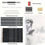 29-Piece Professional Drawing & Sketching Art Kit