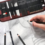 29-Piece Professional Drawing & Sketching Art Kit