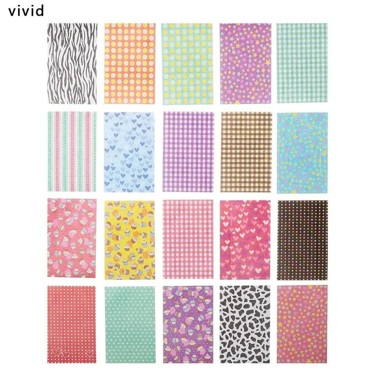 Mini Instant Photo Frame Stickers – 20-Piece Set