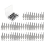 Knife Blades for DIY Wood Carving, Fruit and Food Sculpture, Precision Cutting Tool, Metal Engraving Blades Storage