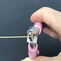 Professional Round Concave Pliers for Jewelry Making, Precision Wire Loop Tools for DIY Projects